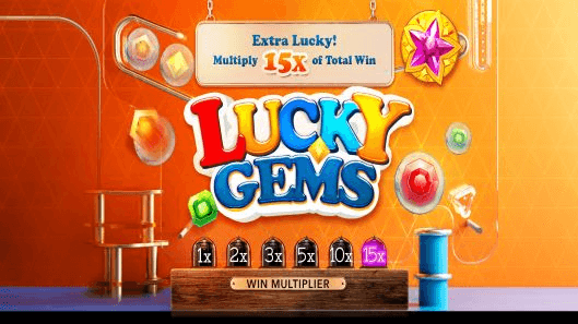 NextSpin Lucky Gems slot design